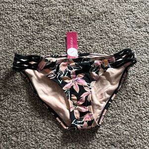 NWT floral bikini bottoms